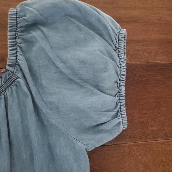 Jean dress pass knee length by MPH Collection size small new with tags s… - Picture 4 of 5